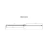 Душевая дверь Vincea Dice 150 VDS-4D150CLB