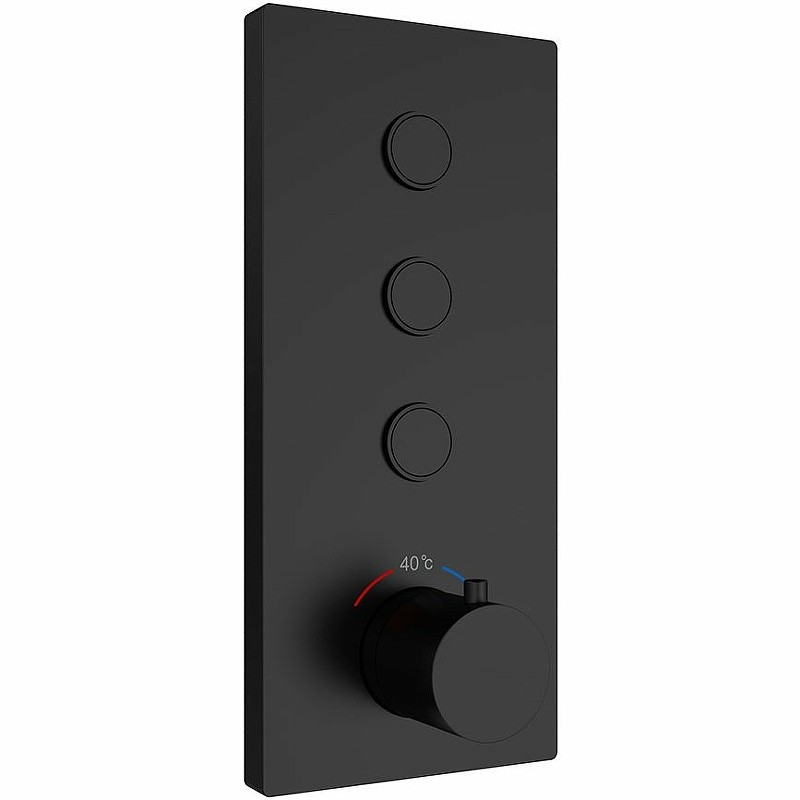 Душевая система Vincea VSFW-433T1MB с термостатом