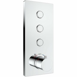Душевая система Vincea Inspire VSFW-433TI2RCH с термостатом