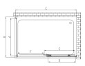 Душевой уголок Vincea Soft 150х80 VSR-3SO8015CL