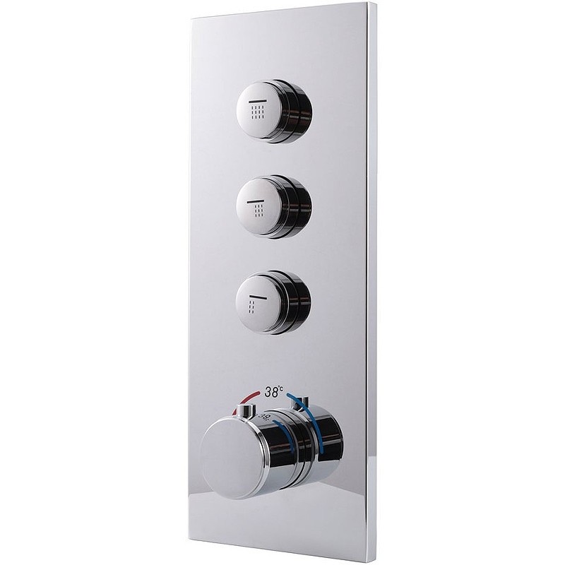 Душевая система Vincea Inspire VSFW-433TI3RCH с термостатом