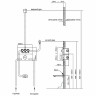Душевая система Vincea VSFW-4311MB