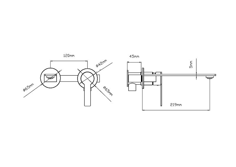 Смеситель для раковины Vincea Линеа (Linea) VBFW-4LN1GM