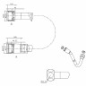 Комплект верхнего и ручного душа Vincea Inspire VSHH-3I2AHGM