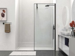 Душевая перегородка Vincea Walk-In 90 VSW-1HS900CLB