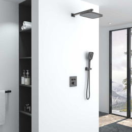 Душевая система Vincea Inspire VSFW-321MT1GM с термостатом