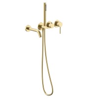 Смеситель для ванны Vincea Groove VBTW-4G1BG