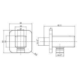 Шланговое подключение Vincea VSC-32GM