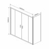 Душевой уголок Vincea Garda 190х90 VSR-1G29019CL