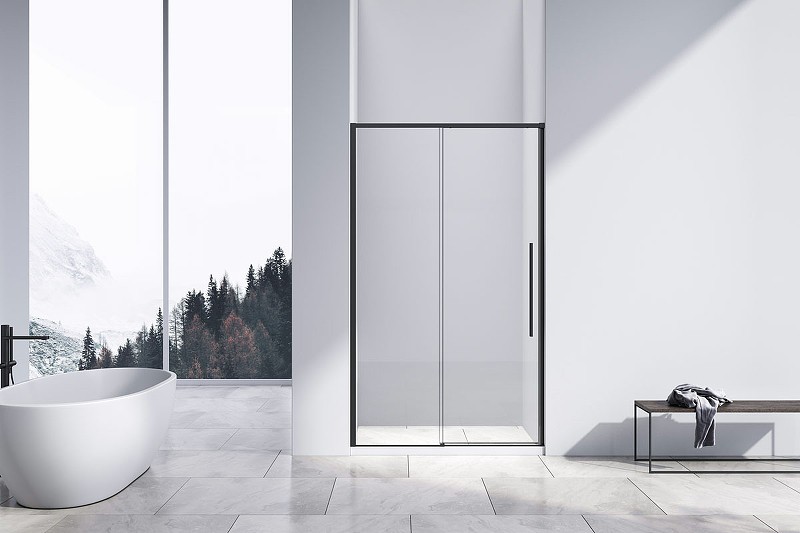 Душевая дверь Vincea Slim-N 130 VDS-4SN130CLB