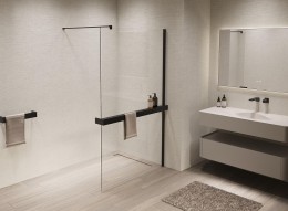 Душевая перегородка Vincea Walk in 110 VSW-1HR110CLB