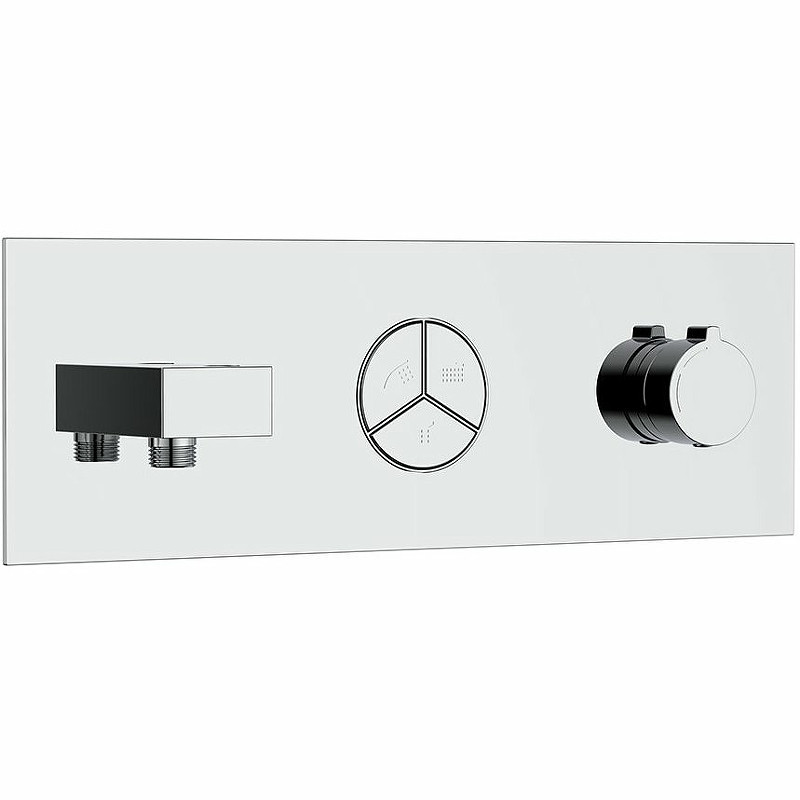 Душевая система Vincea Inspire VSFW-432TI2CH с термостатом