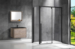 Душевой уголок Vincea Lugano 130х80 VSR-1L8013CLB-1