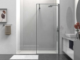 Душевая перегородка Vincea Walk-In 100 VSW-1HS100CLGM