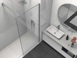 Душевая перегородка Vincea Walk-In 100 VSW-1HS100CLGM