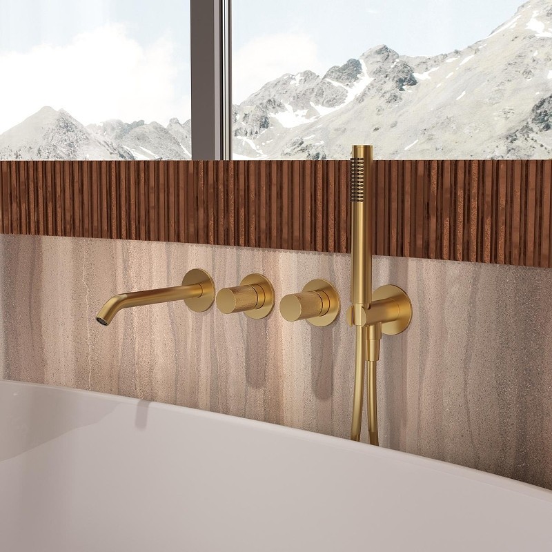 Смеситель для ванны Vincea Аура (Aura) VBTW-6AU1BG