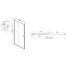 Душевая дверь Vincea Garda 105 VDS-1G105CLGM