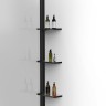 Душевая перегородка Vincea Walk-In 120 VSW-1WSL120CLB