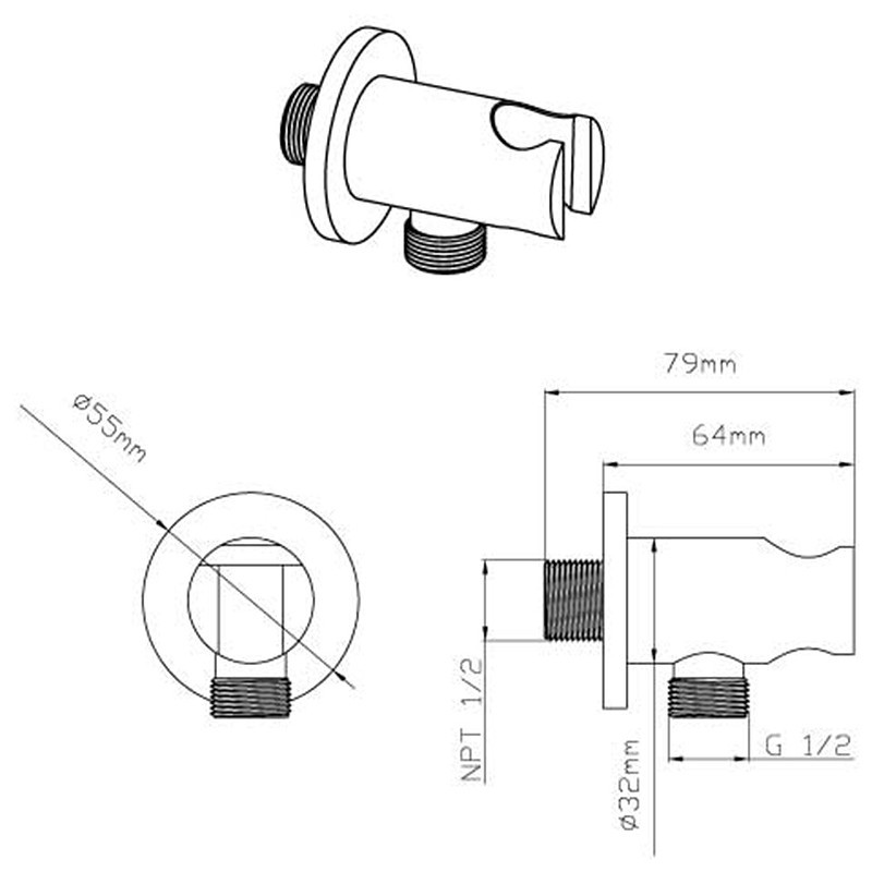 Душевая система Vincea Inspire VSFW-4I212GM