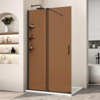 Душевая перегородка Vincea Walk-In 120 VSW-1WSL120GSB