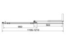 Душевая дверь Vincea Волк-Ин (Walk-In) 120 R VDS-4WSL120CLGM-R