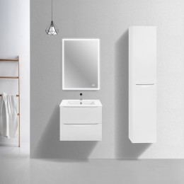 Тумба под раковину Vincea Mia Slim 60 VMC-2MC600S1GW подвесная
