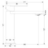 Смеситель для раковины Vincea Vogue (SS) VBF-2VS1BN