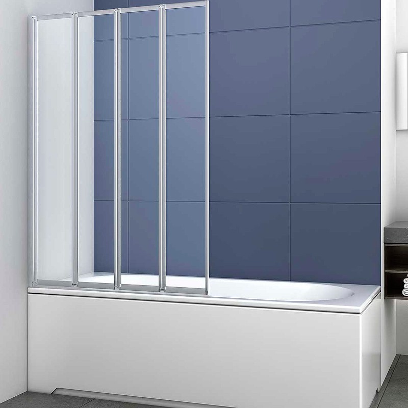 Шторка на ванну Vincea VSB-31100CL 100x140