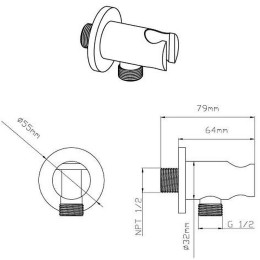 Шланговое подключение Vincea VSC-42MB