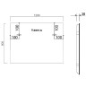 Зеркало Vincea 120 VLM-3VN120B-2 с подсветкой