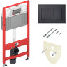 Комплект унитаза Vincea Globo VT1-14S с инсталляцией Tece Now 9400414