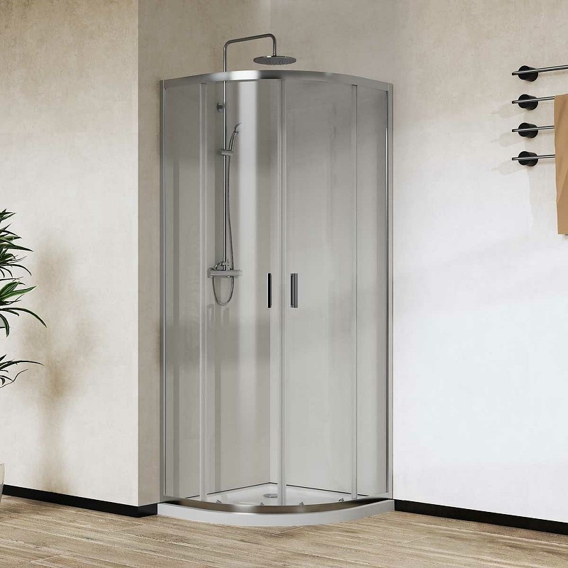 Душевой уголок Vincea City 80x80 VSQ-5CT800CL
