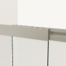 Шторка на ванну Vincea VSB 100х145 VSB-1E100CL