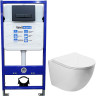 Комплект унитаза Vincea Globo VT1-14S с инсталляцией WellWant Standart 50 WWISI111BB