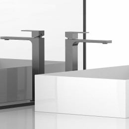 Смеситель для раковины Vincea Cube VBF-1C02GM