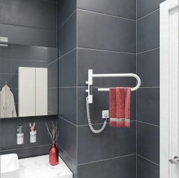 Электрический полотенцесушитель Vincea 39х25 VTD-1P1WE