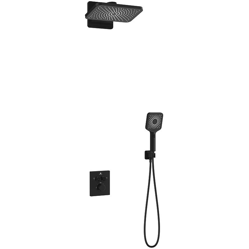 Душевая система Vincea Inspire VSFW-3I21MT4MB с термостатом