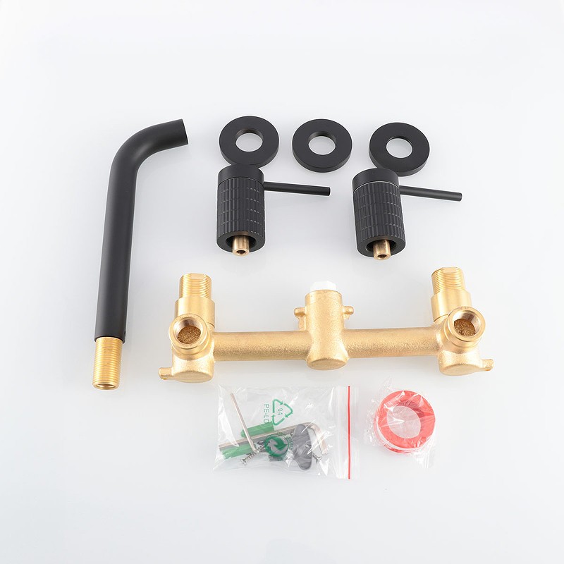 Смеситель для раковины Vincea Groove VBFW-4G1MB