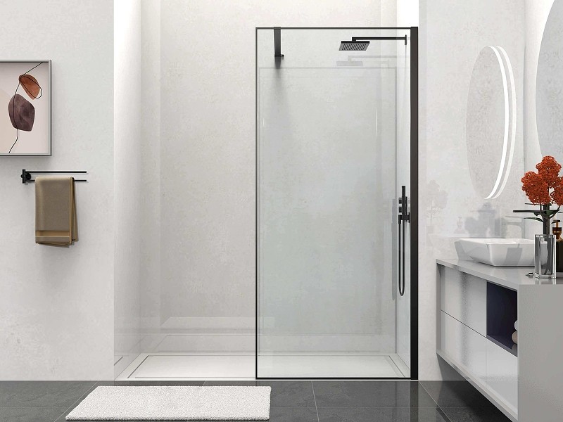 Душевая перегородка Vincea Walk-In 80 VSW-1HS800CLB