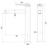 Смеситель для раковины Vincea Rim VBF-2RM2BG