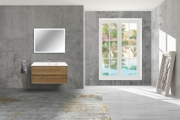 Тумба под раковину Vincea Gio 100 VMC-2G100TO подвесная