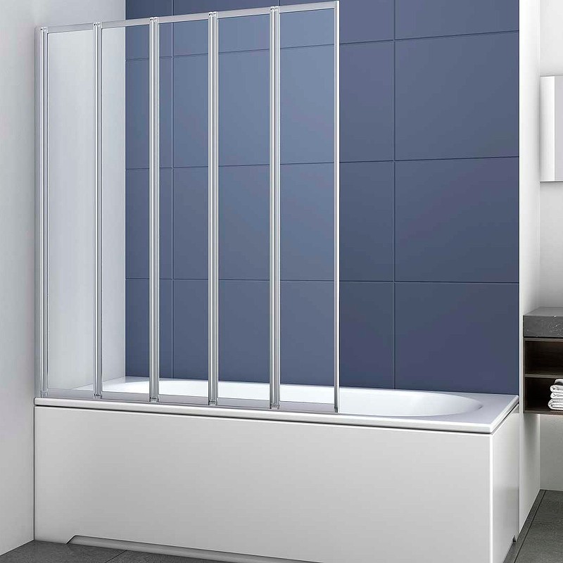 Шторка на ванну Vincea VSB-32120CL 120x140