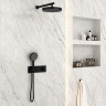 Душевая система Vincea Inspire VSFW-422TI2MB с термостатом