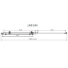 Душевой уголок Vincea Como-N 140x90 VSR-4CN9014CGB