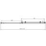 Душевой уголок Vincea Como-N 140x90 VSR-4CN9014CGB