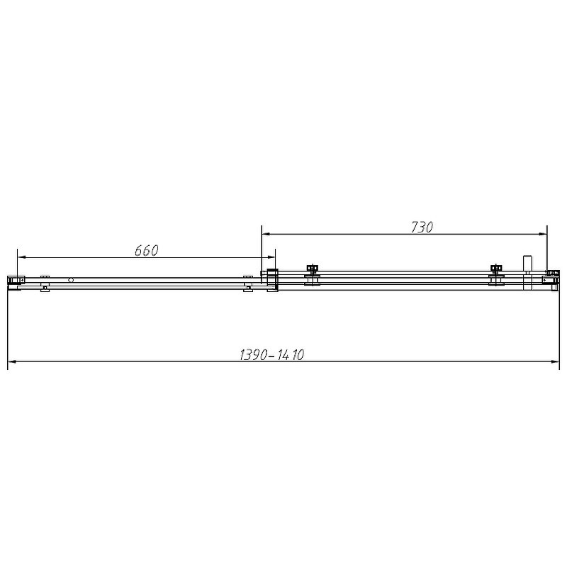 Душевой уголок Vincea Como-N 140x90 VSR-4CN9014CGB