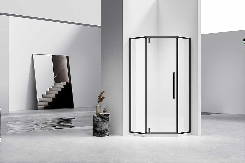 Душевой уголок Vincea Slim-N 100x100 VSP-4SN100CLB