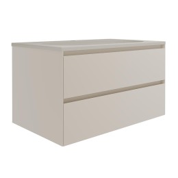 Тумба под раковину Vincea Люка Софт-Тач (Luka Soft-Touch) 80 VMC-2L800MBG подвесная