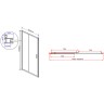 Душевая дверь Vincea Garda 160 VDS-1G160CH