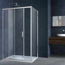 Душевой уголок Vincea Alpha 130x80 VSR-3AL8013CL